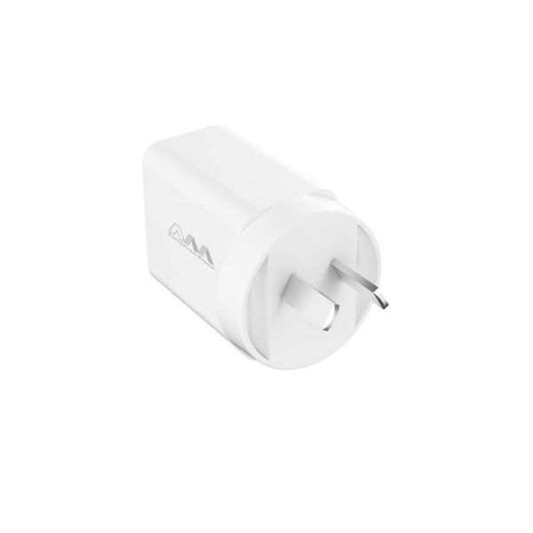 Australian mobile AMC03 USB-A 12W Power Adapter - White (SAA APPROVED Australia Safety Product)
