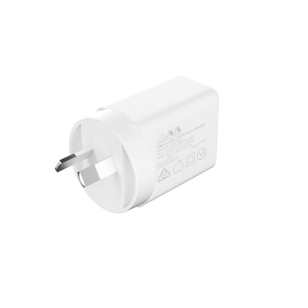 Australian mobile AMC04 USB-C 20W Power Adapter - White (SAA APPROVED Australia Safety Product)