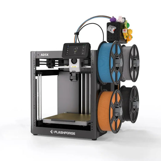 Flashforge AD5X – Multicolor 3D Printer for High-Speed, Full-Color Printing.