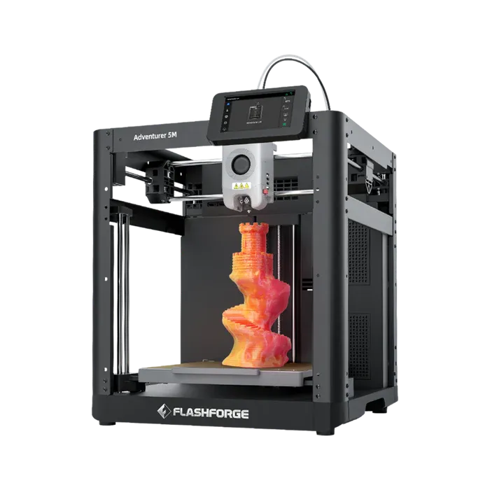 Flashforge Adventurer 5M 3D Printer, 600mm/s High Speed, Beginner-friendly