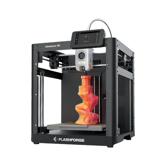 Flashforge Adventurer 5M 3D Printer, 600mm/s High Speed, Beginner-friendly