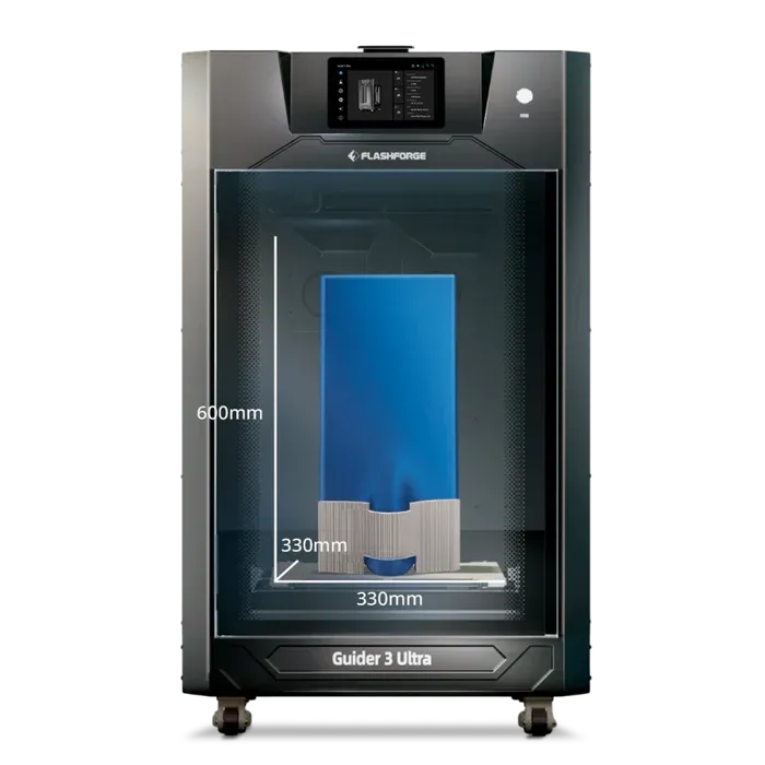 Flashforge Guider 3 Ultra Dual Extruders 3D Printer, Core-XY Structure with 330*330*600mm Large Build Volume